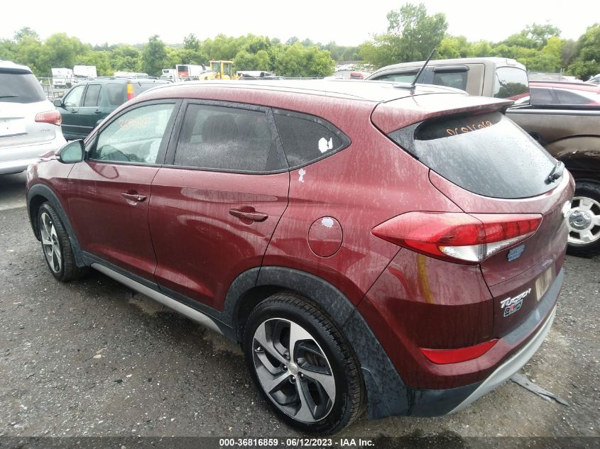 2017 HYUNDAI TUCSON SPORT - KM8J3CA24HU357145