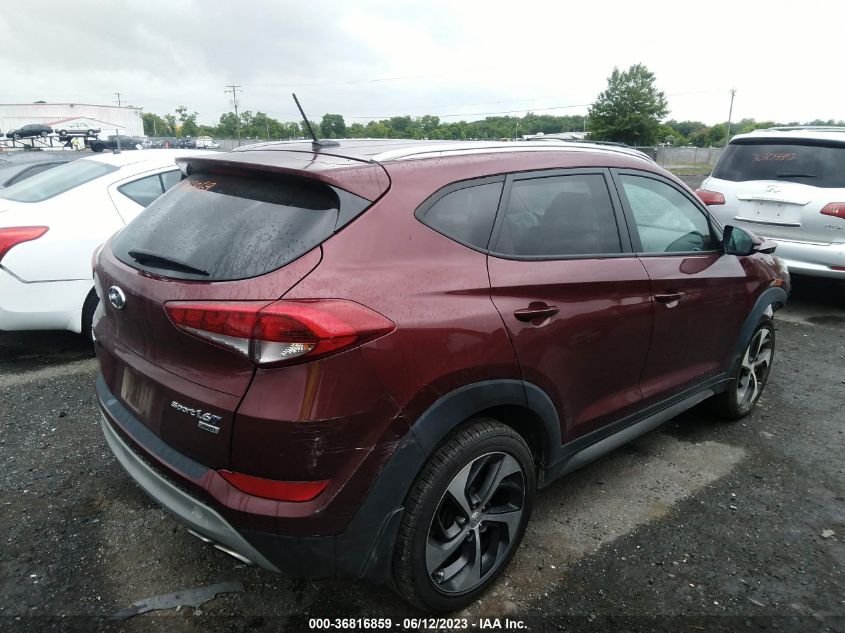 2017 HYUNDAI TUCSON SPORT - KM8J3CA24HU357145