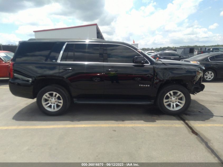 2019 CHEVROLET TAHOE LT - 1GNSCBKC4KR381781