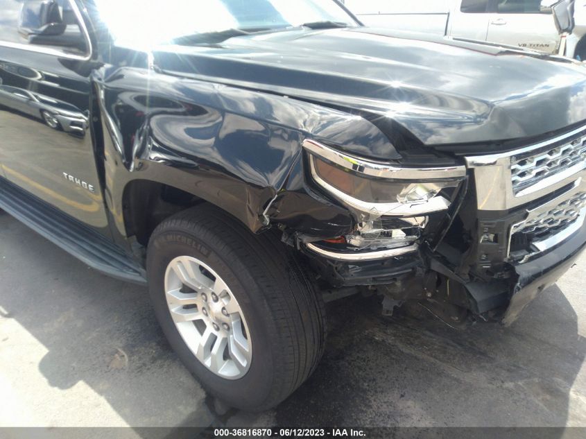 2019 CHEVROLET TAHOE LT - 1GNSCBKC4KR381781