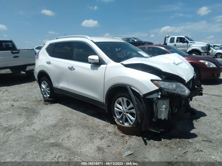 2016 NISSAN ROGUE SV - KNMAT2MV6GP606885