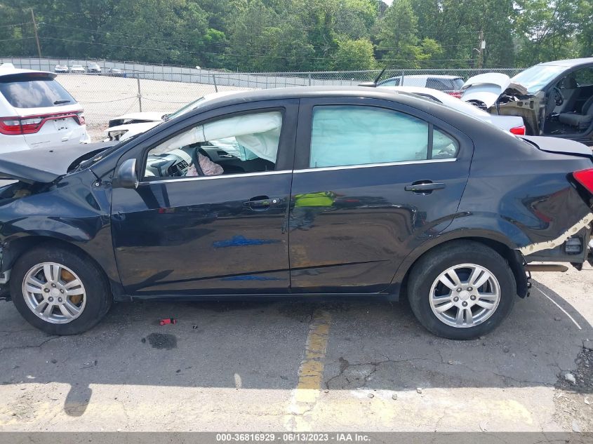 2013 CHEVROLET SONIC LT - 1G1JC5SH7D4169094