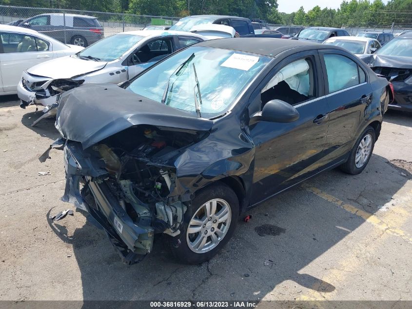 2013 CHEVROLET SONIC LT - 1G1JC5SH7D4169094