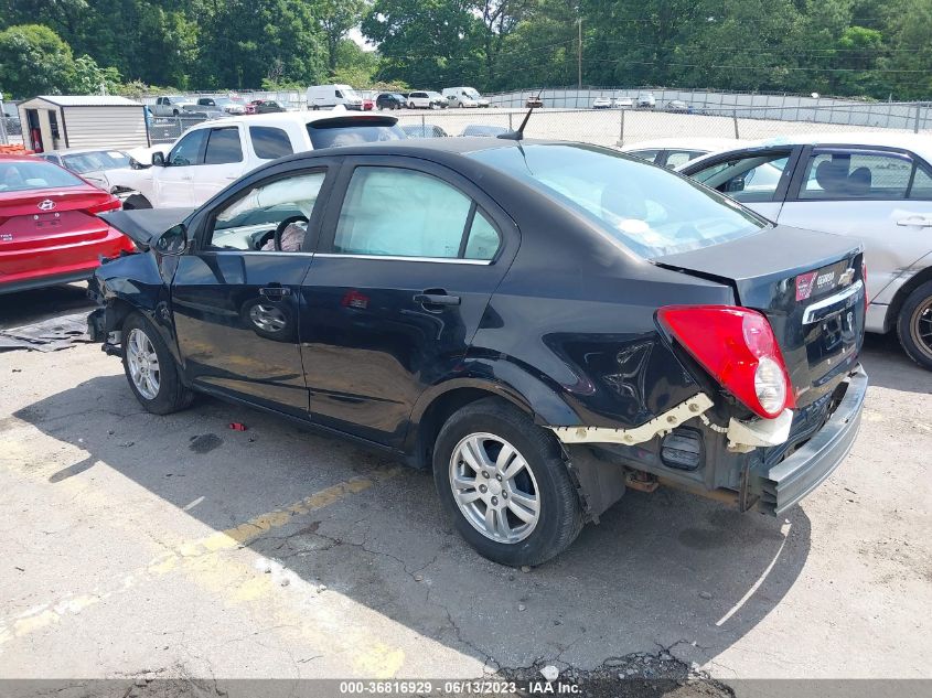2013 CHEVROLET SONIC LT - 1G1JC5SH7D4169094