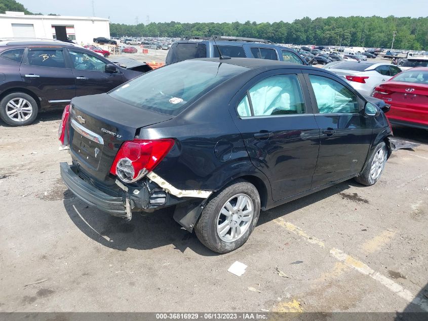 2013 CHEVROLET SONIC LT - 1G1JC5SH7D4169094