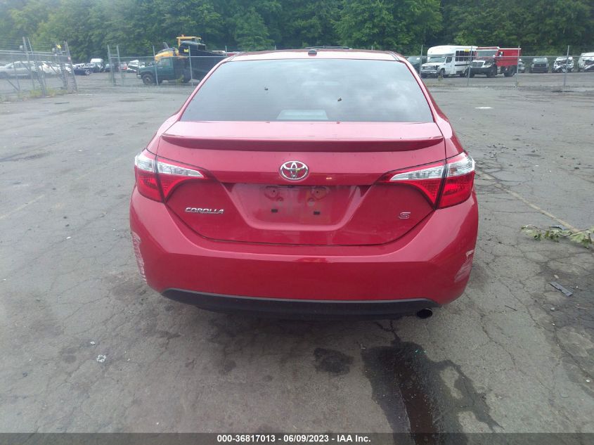 2016 TOYOTA COROLLA L/LE/LE PLS/PRM/S/S PLS - 2T1BURHE6GC630204