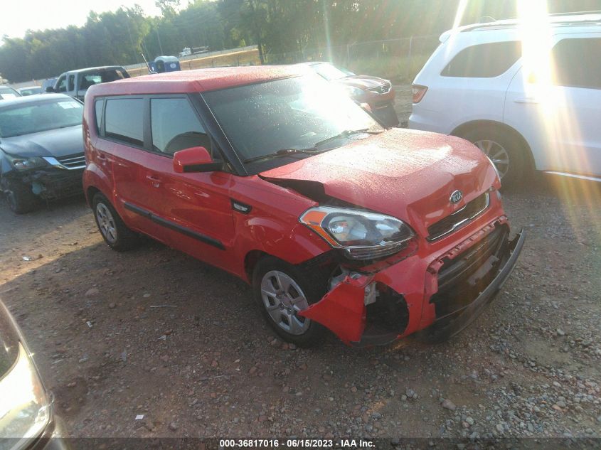 2013 KIA SOUL BASE - KNDJT2A57D7506455