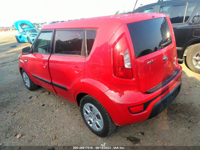 2013 KIA SOUL BASE - KNDJT2A57D7506455