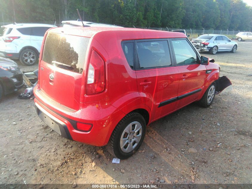2013 KIA SOUL BASE - KNDJT2A57D7506455