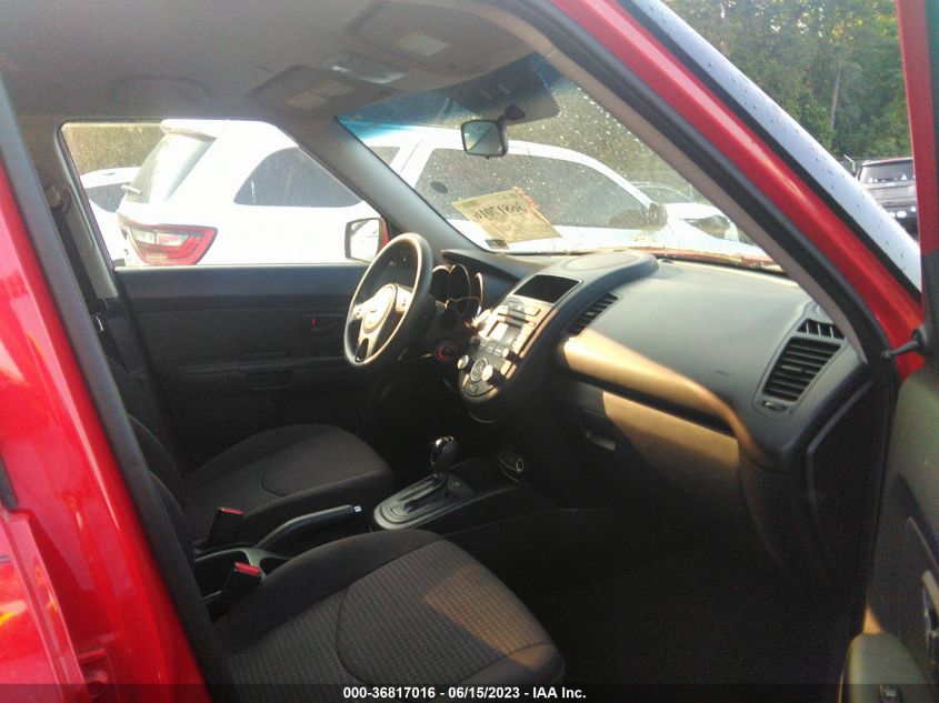 2013 KIA SOUL BASE - KNDJT2A57D7506455