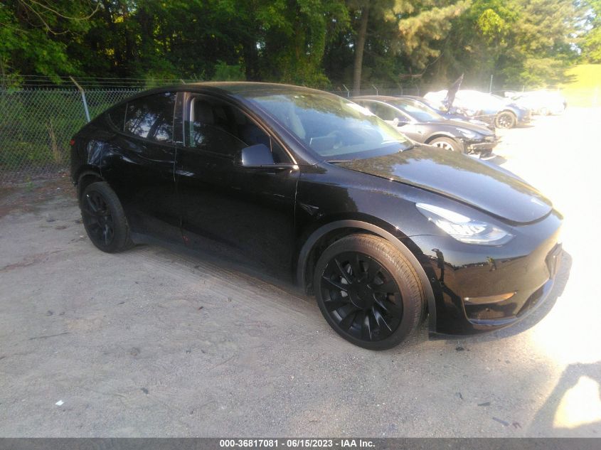 2022 TESLA MODEL Y - 7SAYGDEE4NF317446