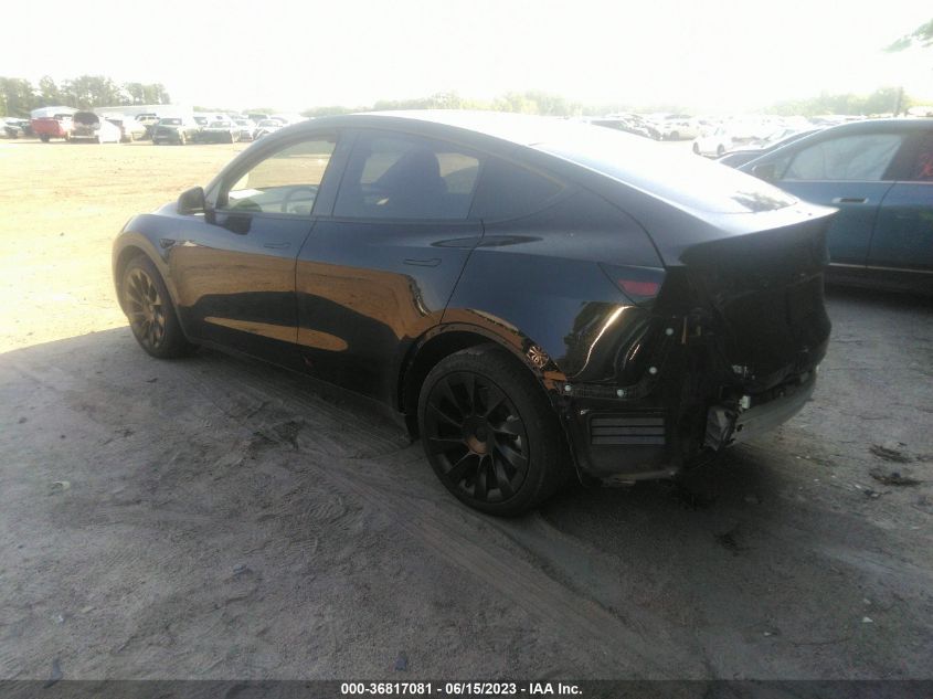 2022 TESLA MODEL Y - 7SAYGDEE4NF317446