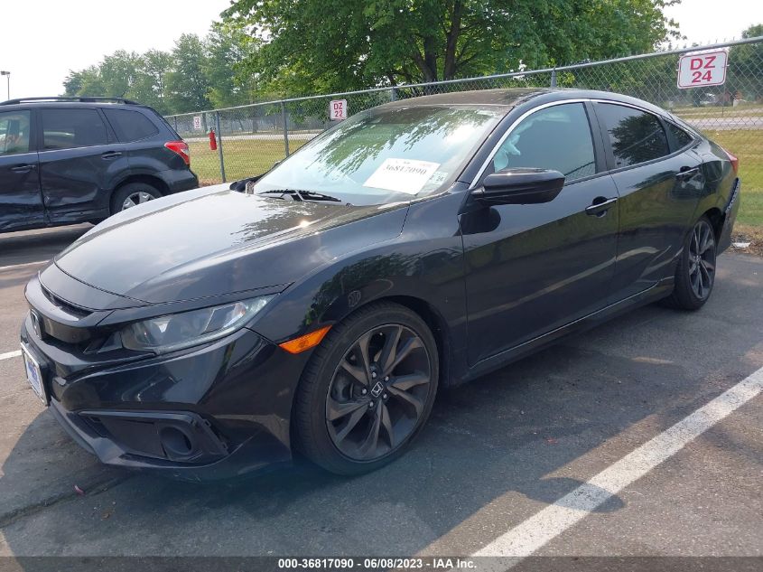 2019 HONDA CIVIC SEDAN SPORT - 2HGFC2F85KH525761