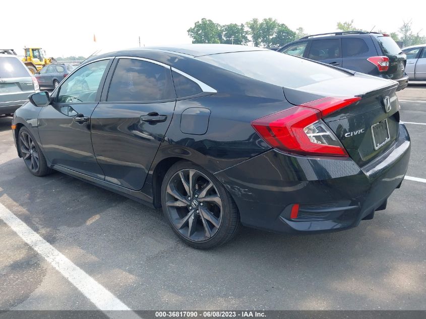2019 HONDA CIVIC SEDAN SPORT - 2HGFC2F85KH525761