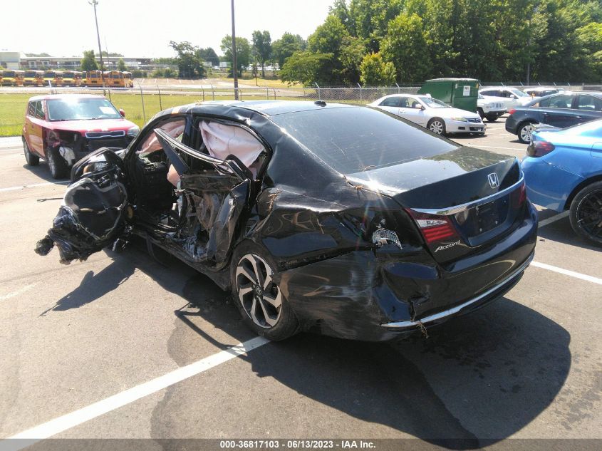 2017 HONDA ACCORD SEDAN EX-L - 1HGCR2F83HA140613