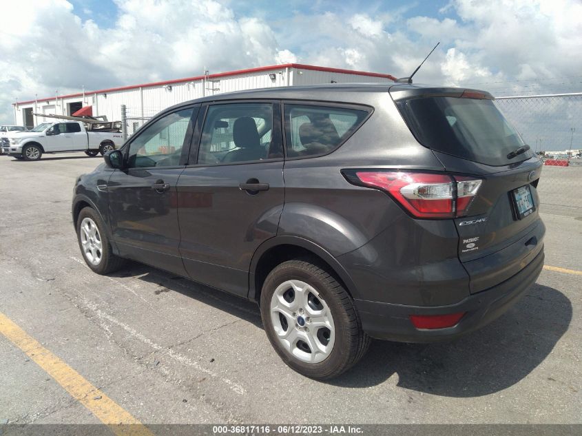2018 FORD ESCAPE S - 1FMCU0F7XJUA36256