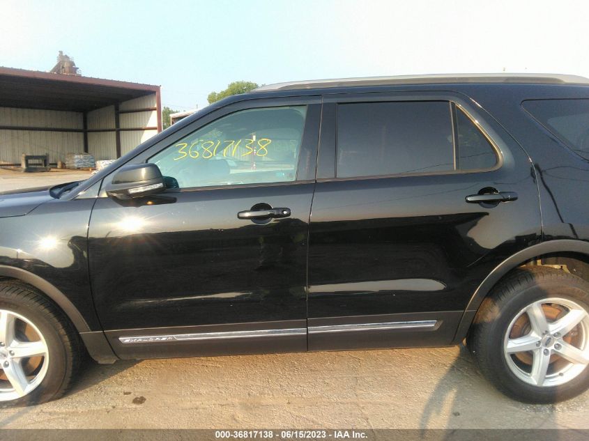 2017 FORD EXPLORER XLT - 1FM5K8D80HGB90993