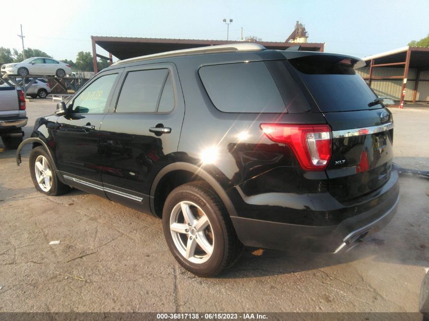 2017 FORD EXPLORER XLT - 1FM5K8D80HGB90993