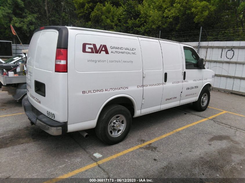 2020 CHEVROLET EXPRESS CARGO VAN - 1GCWGAFG0L1266939
