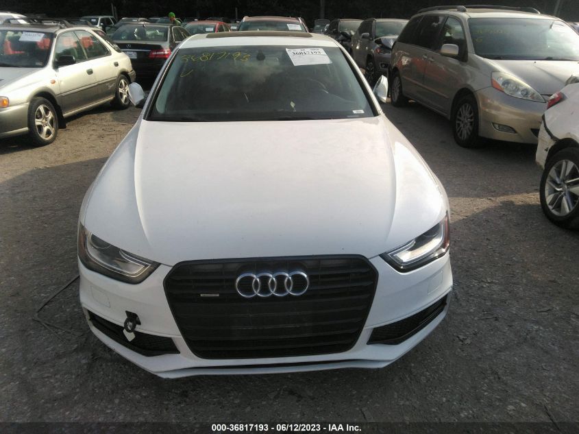 2014 AUDI A4 PREMIUM PLUS - WAUFFAFL2EN028812