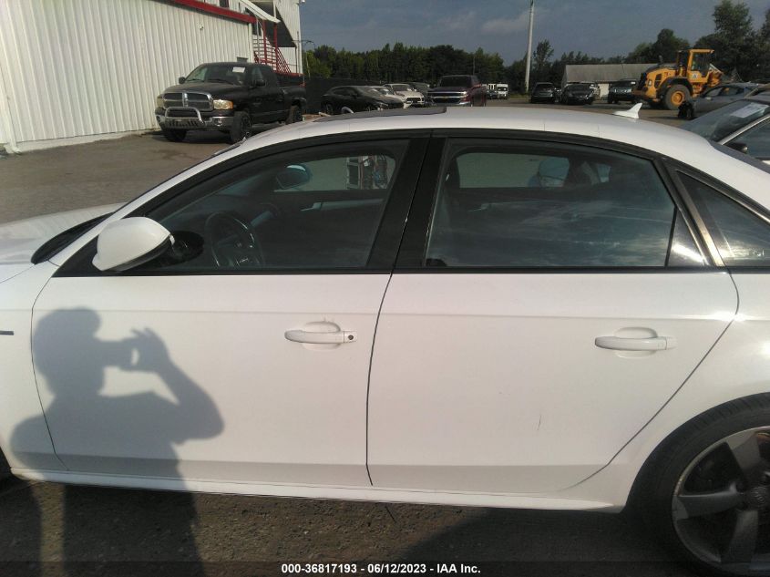 2014 AUDI A4 PREMIUM PLUS - WAUFFAFL2EN028812