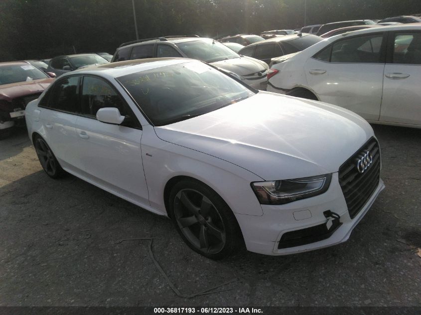 2014 AUDI A4 PREMIUM PLUS - WAUFFAFL2EN028812