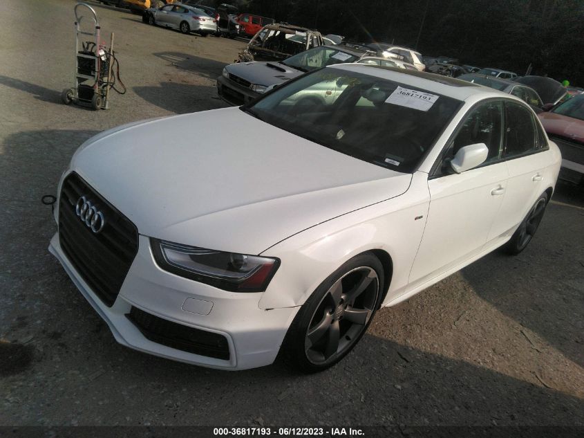 2014 AUDI A4 PREMIUM PLUS - WAUFFAFL2EN028812