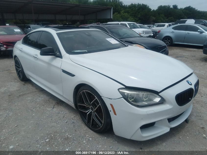 2015 BMW 6 SERIES 650I - WBA6B2C51FD130004