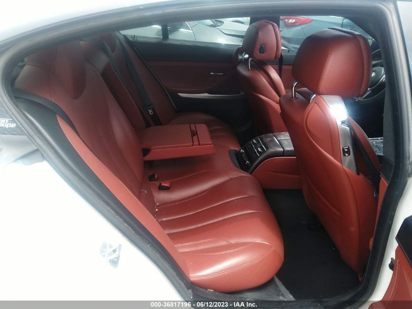 2015 BMW 6 SERIES 650I - WBA6B2C51FD130004