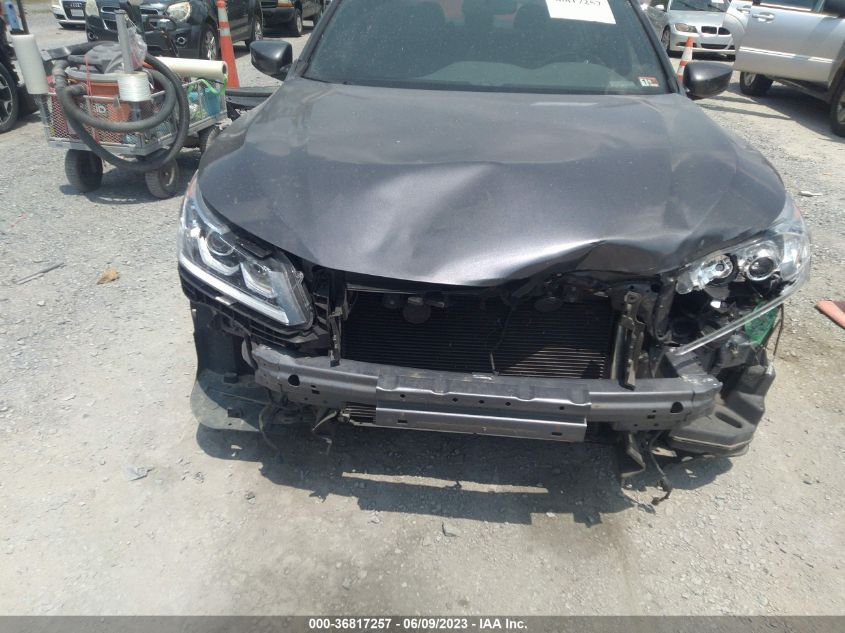 2016 HONDA ACCORD SEDAN SPORT - 1HGCR2F52GA186146