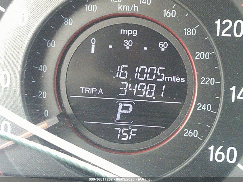2016 HONDA ACCORD SEDAN SPORT - 1HGCR2F52GA186146