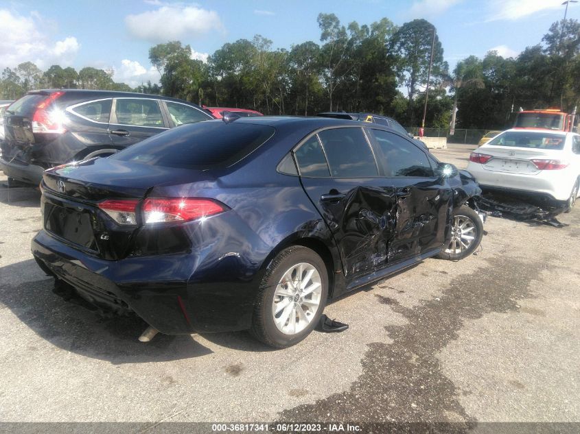 2022 TOYOTA COROLLA LE - 5YFVPMAE6NP317488