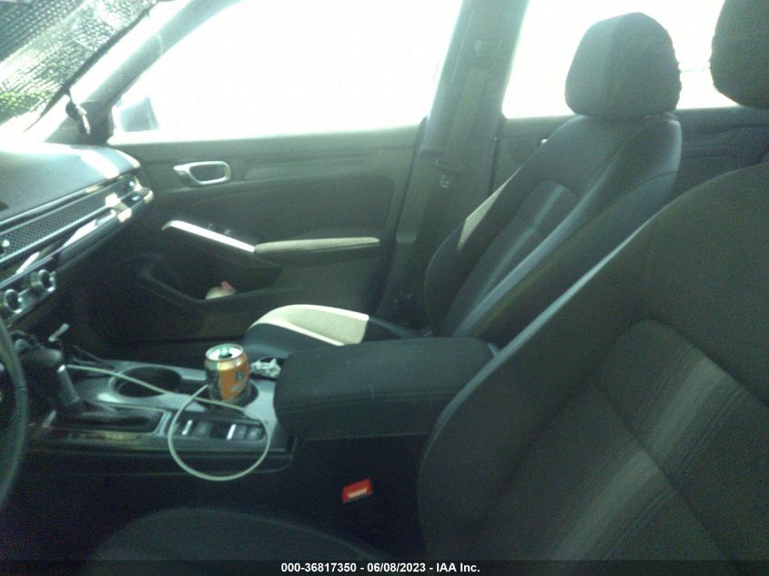 2022 HONDA CIVIC SEDAN SPORT - 2HGFE2F54NH580156