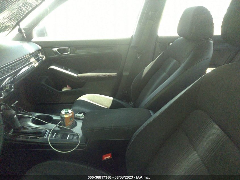 2022 HONDA CIVIC SEDAN SPORT - 2HGFE2F54NH580156