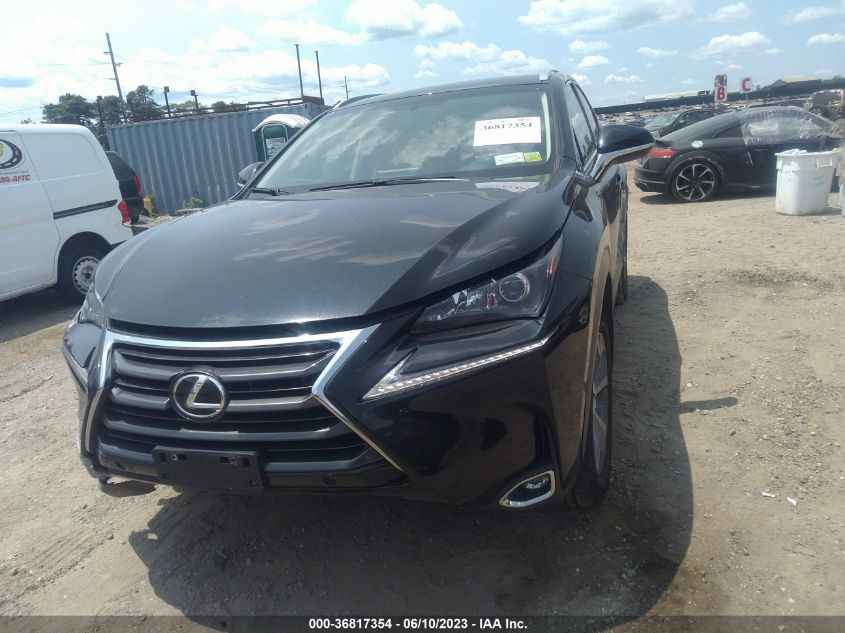 2017 LEXUS NX NX TURBO - JTJBARBZ9H2129891