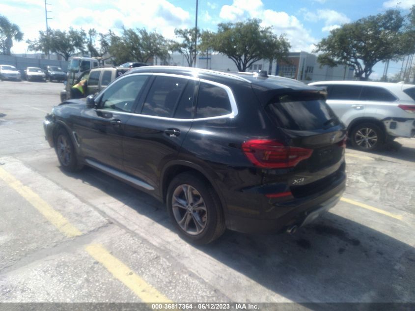 5UXTY3C03M9H57187 2021 BMW X3, photo no. 3