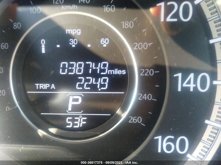 2014 HONDA ACCORD SEDAN EX-L - 1HGCR3F82EA028354