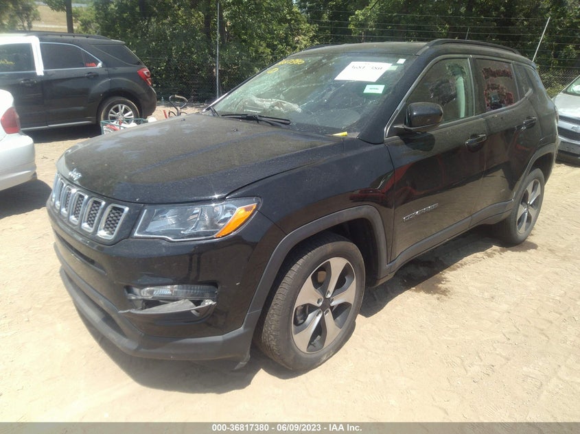 VIN 3C4NJDBBXLT229477 2020 JEEP COMPASS LATITUDE