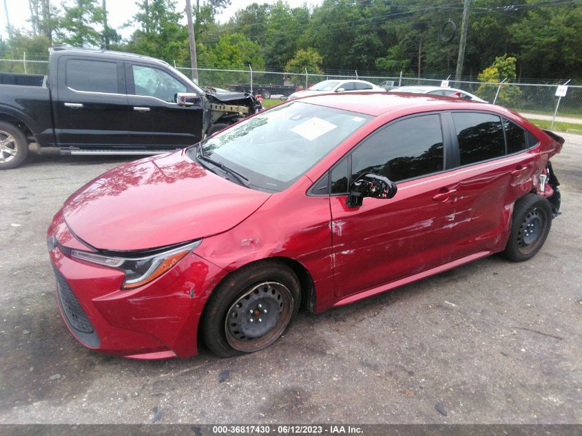 2022 TOYOTA COROLLA LE - JTDEPMAEXNJ192354