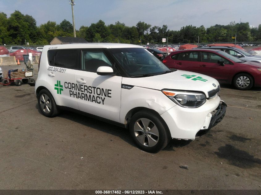 2016 KIA SOUL BASE - KNDJN2A26G7251253
