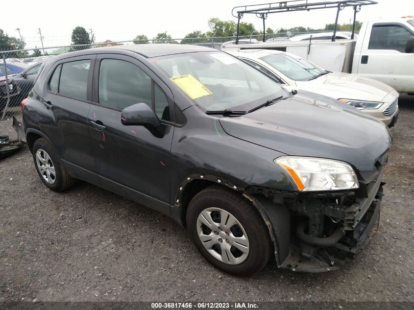 2016 CHEVROLET TRAX LS - 3GNCJKSB7GL276264