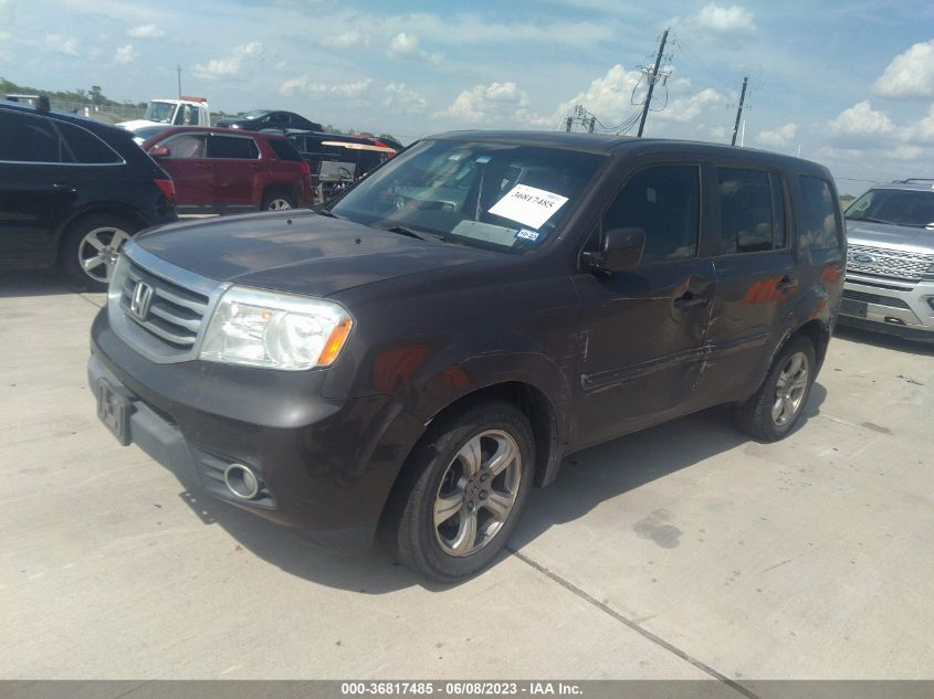2013 HONDA PILOT EX - 5FNYF3H41DB002356
