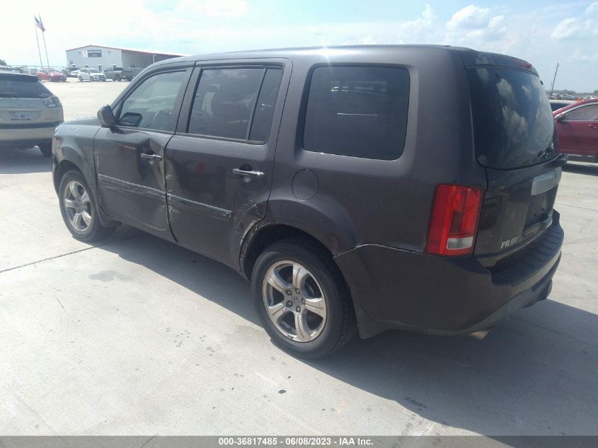 2013 HONDA PILOT EX - 5FNYF3H41DB002356