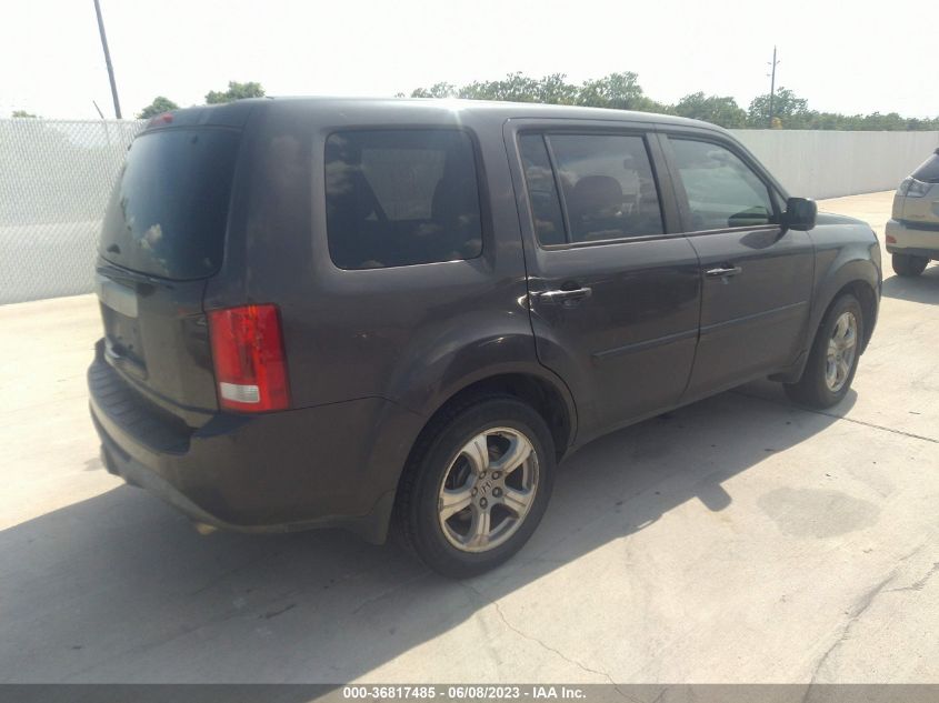 2013 HONDA PILOT EX - 5FNYF3H41DB002356