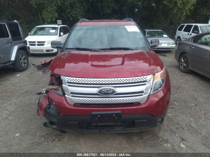 2013 FORD EXPLORER XLT - 1FM5K7D83DGA32829