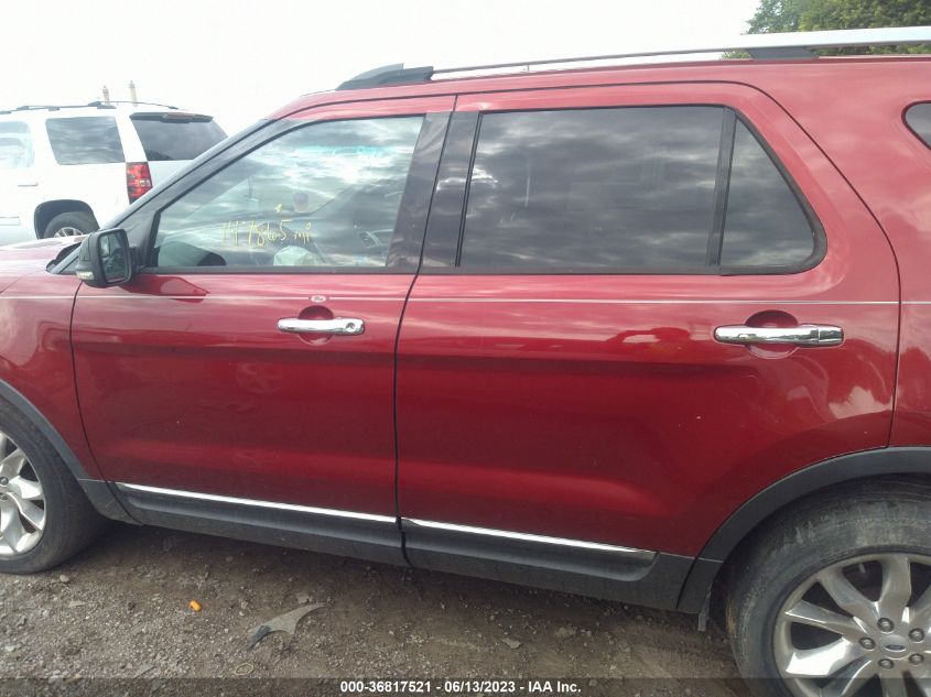2013 FORD EXPLORER XLT - 1FM5K7D83DGA32829