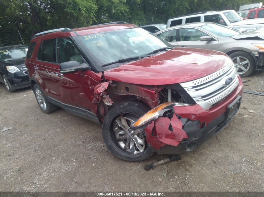 2013 FORD EXPLORER XLT - 1FM5K7D83DGA32829