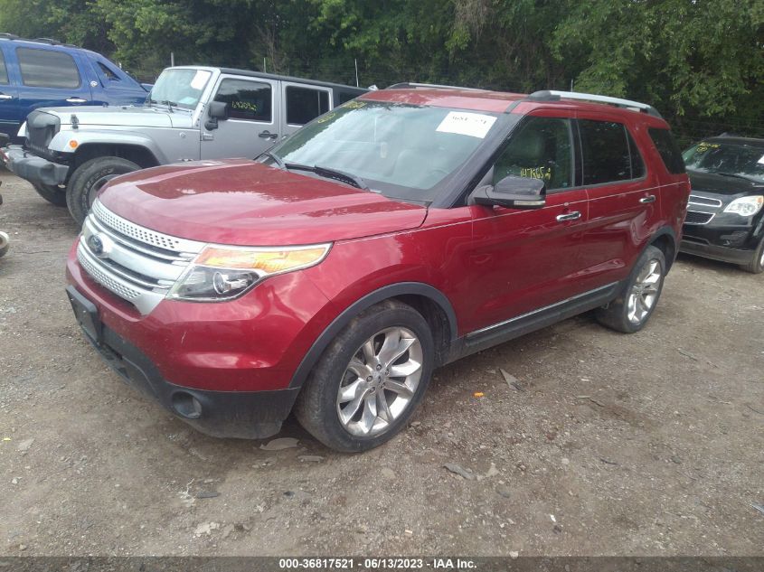 2013 FORD EXPLORER XLT - 1FM5K7D83DGA32829