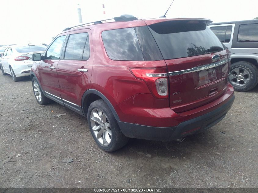 2013 FORD EXPLORER XLT - 1FM5K7D83DGA32829