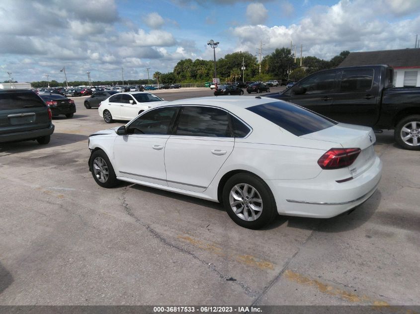 2017 VOLKSWAGEN PASSAT 1.8T S - 1VWAT7A3XHC003623